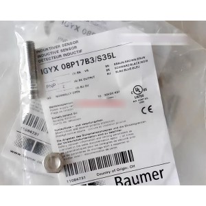 Baumer IGYX 18P17B3/S14L Inductive Proximity Switch - Original New
